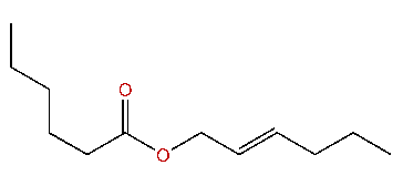 (E)-2-Hexenyl hexanoate